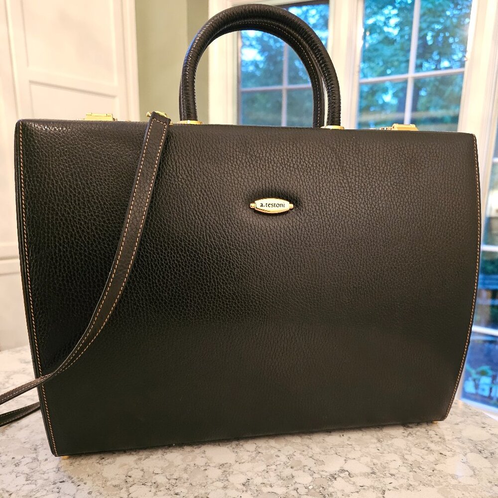 A. Testoni Laptop Bag Crossbody